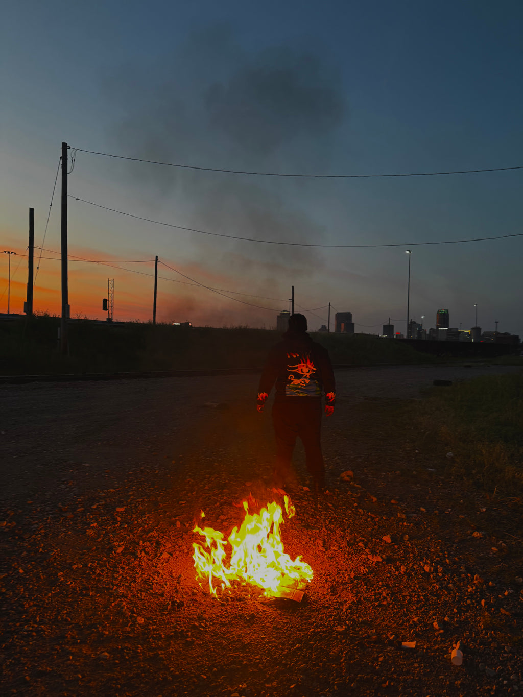 Doomsday Hoodie (red on black) *LIMITED*