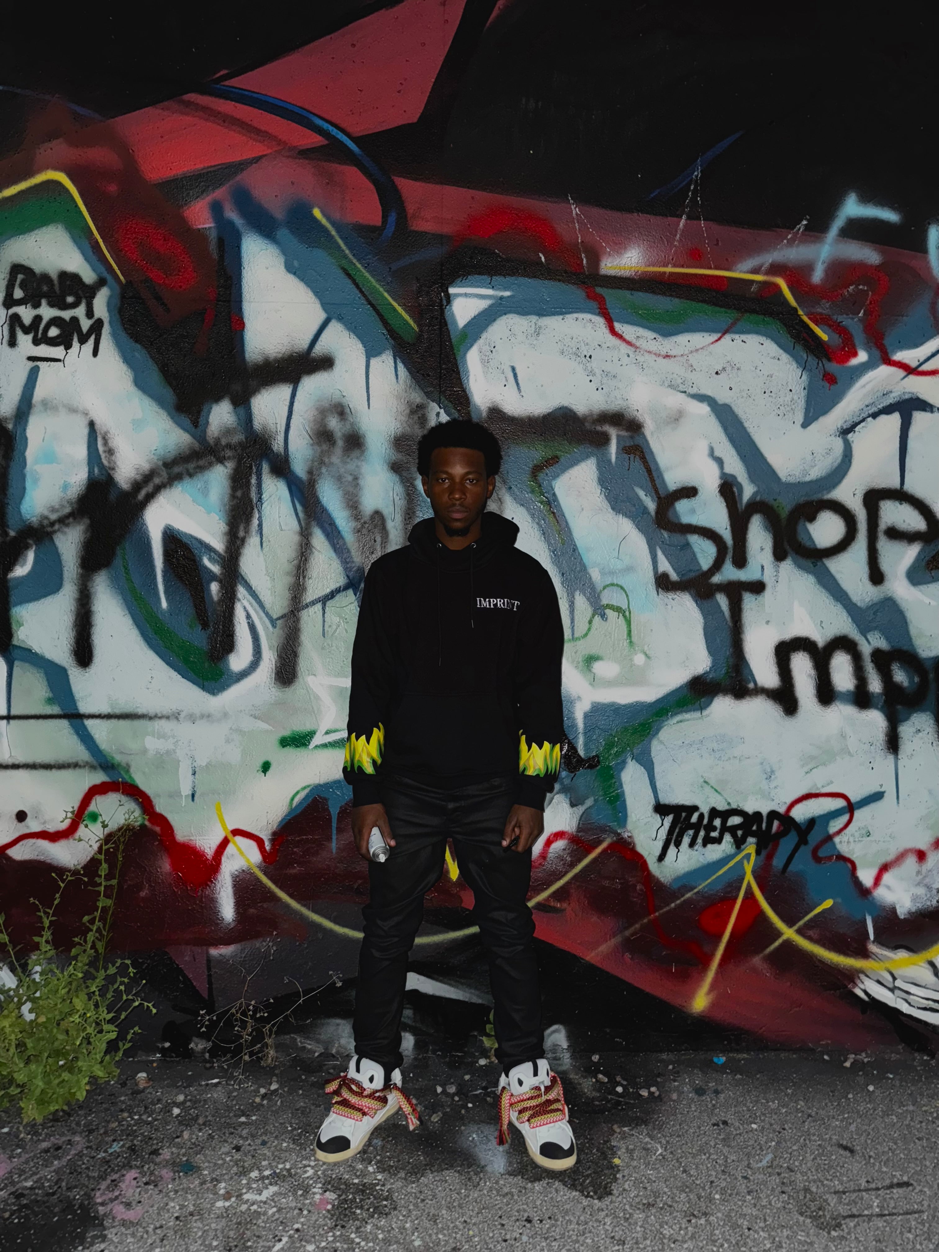 Doomsday Hoodie (green on black)