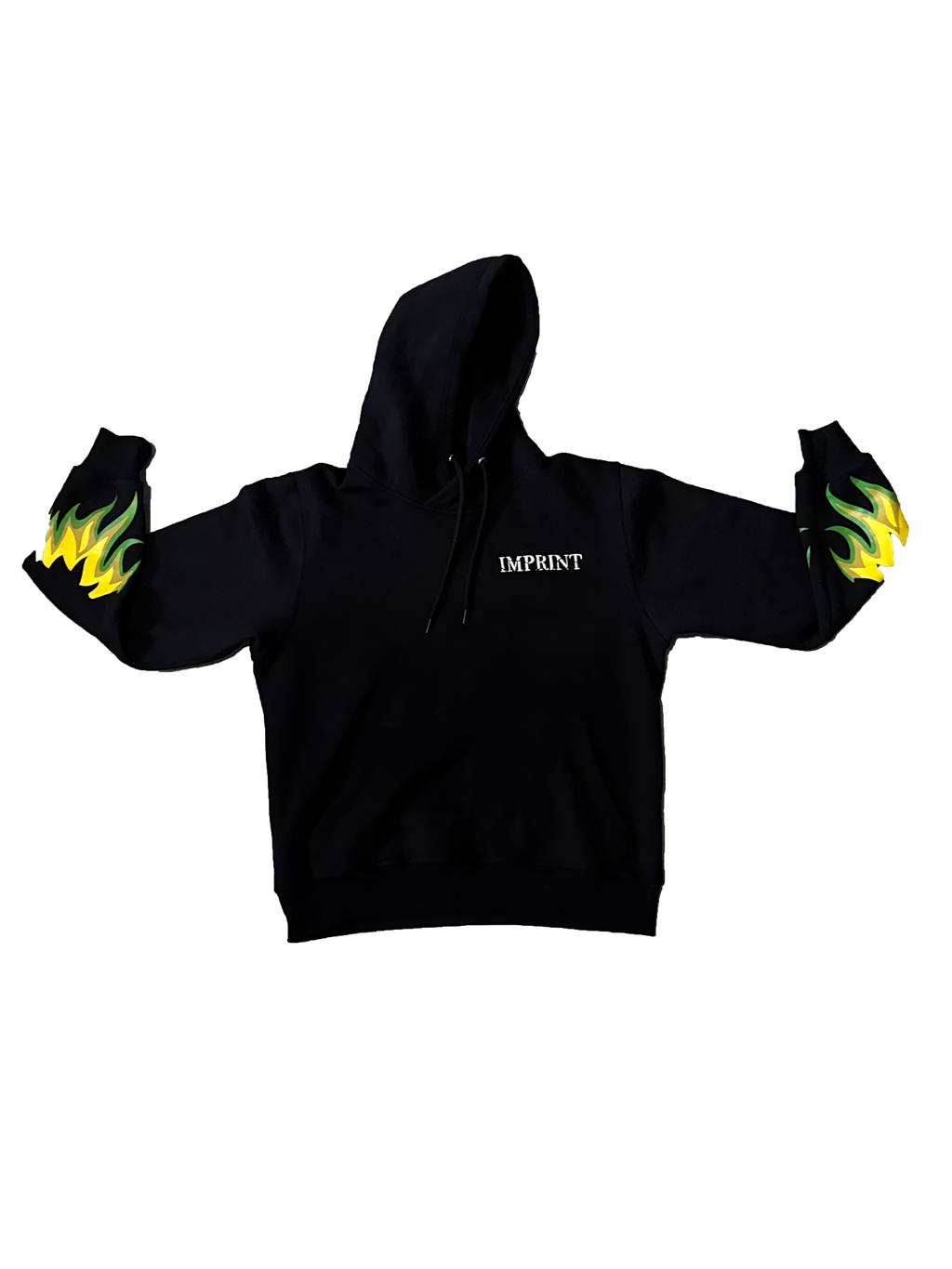 Doomsday Hoodie (green on black)